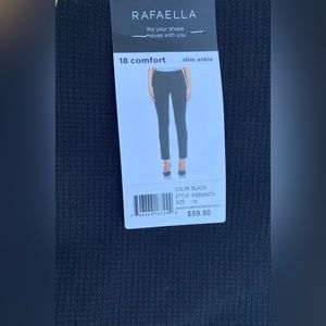 NWT Rafaella Crop Pants